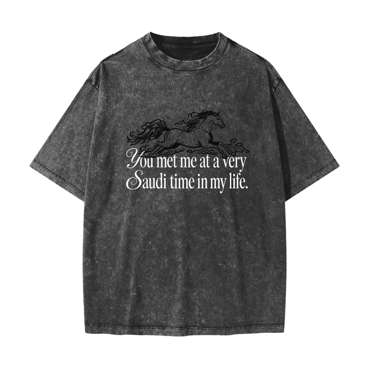 Saudi Time Washed T-Shirt