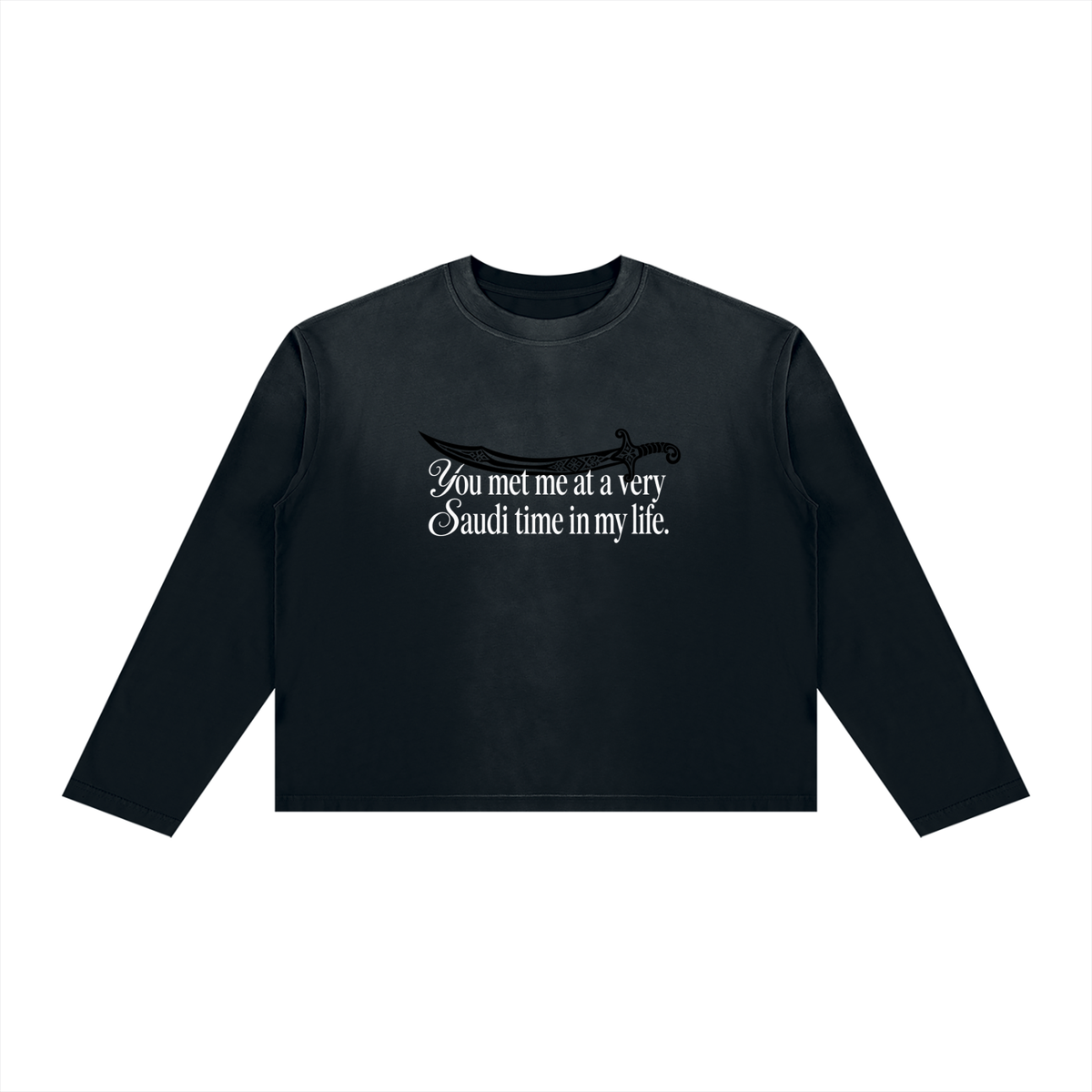 Saudi Time Long Sleeve (Sword Print)